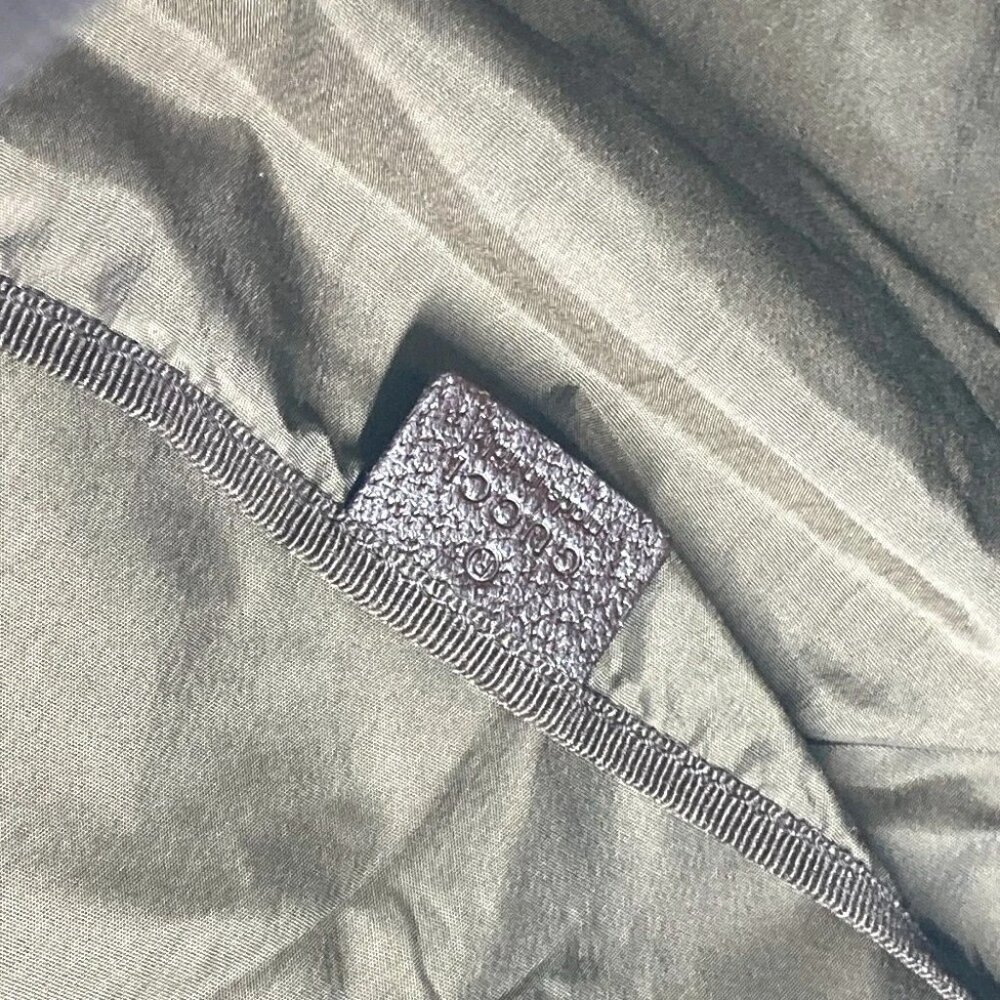 GUCCI 123326 Mother's Bag Crossbody Shoulder Bag Canvas/Leather Beige/Dark brown - Picture 13 of 16